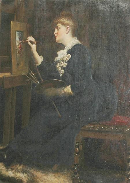 Lot image - John Roy Robertson American, active 1857-1869 Pastime