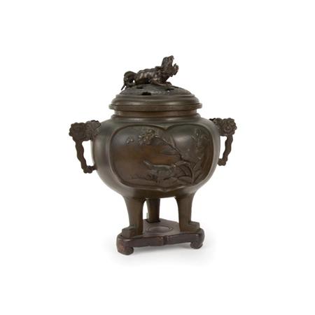 Lot image - Japanese Bronze Censer
