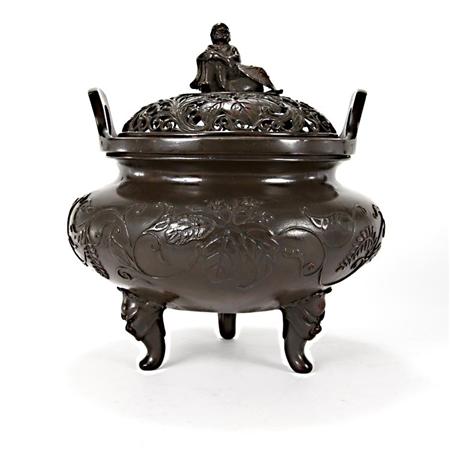 Lot image - Japanese Bronze Censer