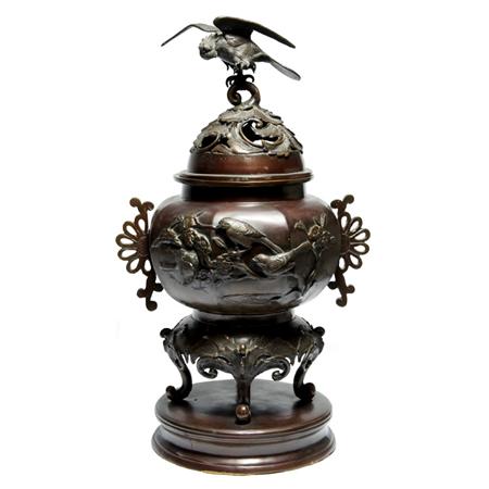 Lot image - Japanese Bronze Censer