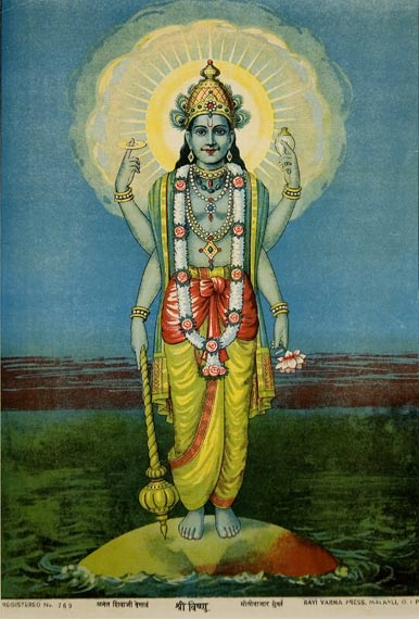 Lot image - Two Framed Indian Lithographs