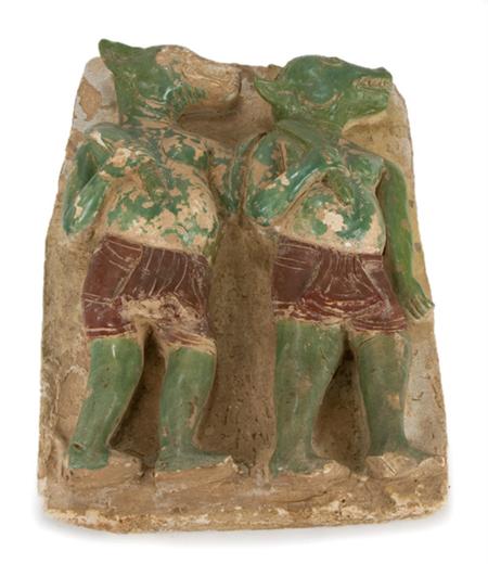 Lot image - Burmese Terra Cotta Tile