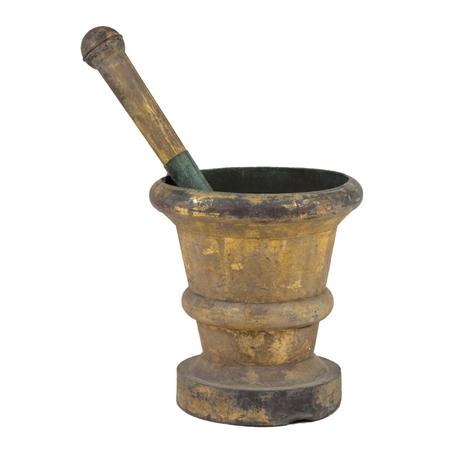 Lot image - Gilt-Copper Apothecary Trade Sign