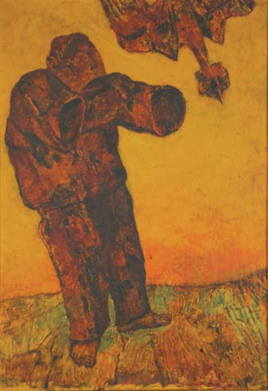 Lot image - Frits van den Berghe Belgian, 1883-1939 La Menace