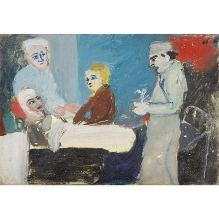 Lot image - Andre Lanskoy French, 1902-1976 La Malade, 1931