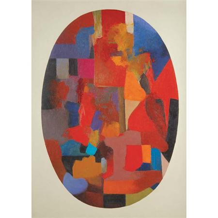 Lot image - Roland Bierge French, 1922-1992 Divertissement, 1981