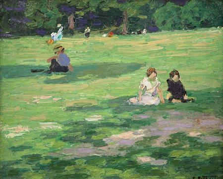 Lot image - Edward Henry Potthast