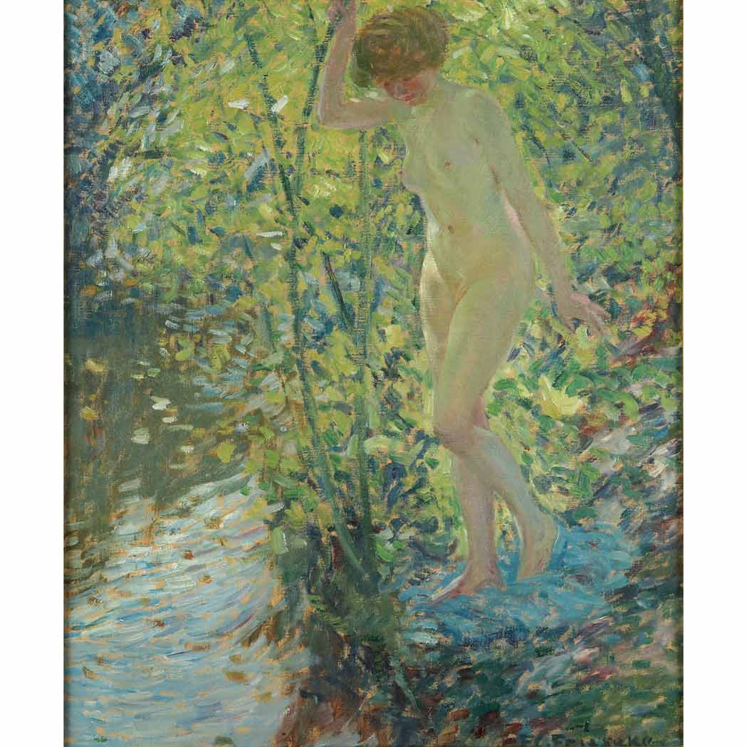 Lot image - Frederick Carl Frieseke