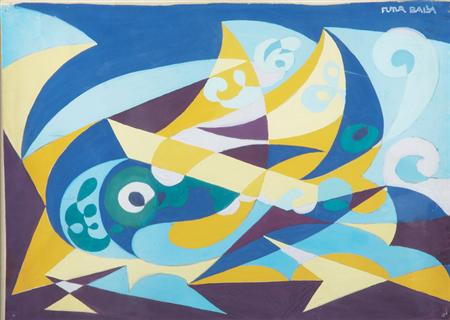 Lot image - Giacomo Balla Italian, 1871-1958 Dinamismo Spaziale, circa 1925-30