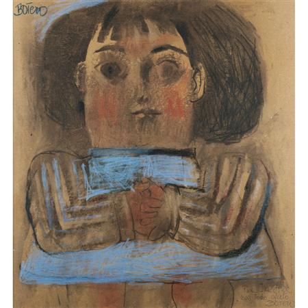 Lot image - Fernando Botero Colombian, b. 1932 Young Girl