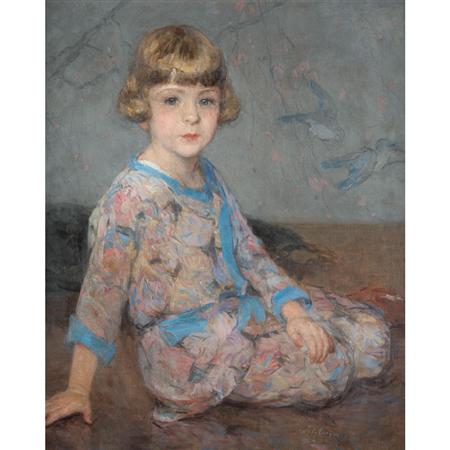 Lot image - Henri Baptiste Lebasque French, 1865-1937 Jeune Garcon au Kimono
