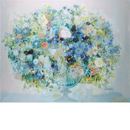 Lot image - Monique Journod French, b. 1935 Floral Still Life, 1970