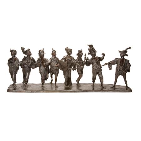 Lot image - Francesco de Matteis Italian, 1852-1917 Le Concert des Enfants