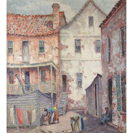 Lot image - Alfred Heber Hutty American, 1877-1954 Charleston