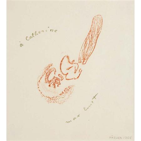 Lot image - Max Ernst