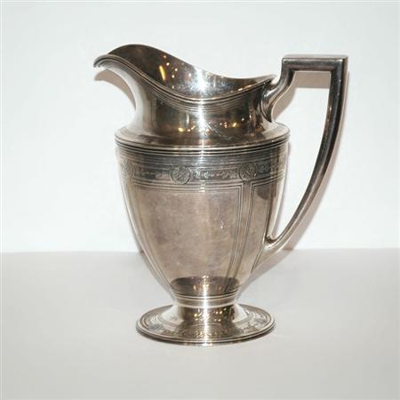 Lot image - Tiffany & Co. Makers Sterling Silver Water Pitcher