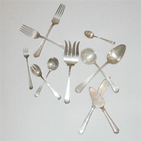 Lot image - Gorham Sterling Silver Partial Flatware Service