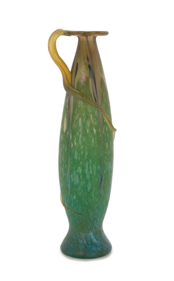 Lot image - Daum Internally Decorated Glass Ewer