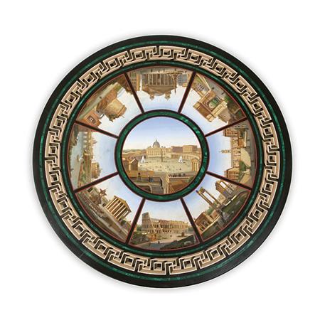 Lot image - Micromosaic Table Top