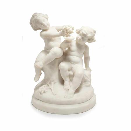 Lot image - Composition Bacchanalian Figural Group