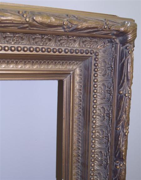 Lot image - Gilt Frame 46 1/2 x 42 inches; 56 x 50 inches overall