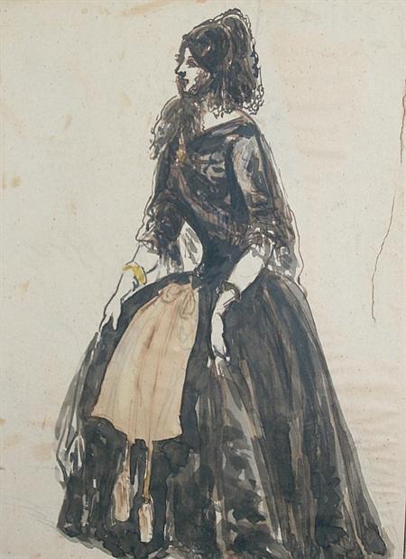 Lot image - Constantin Guys