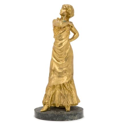 Lot image - Gilt-Bronze Figure of Carmen