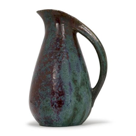 Lot image - Adrien Dalpayrat Ceramic Ewer