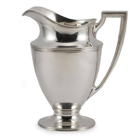 Lot image - Tiffany & Co. Makers Sterling Silver Pitcher