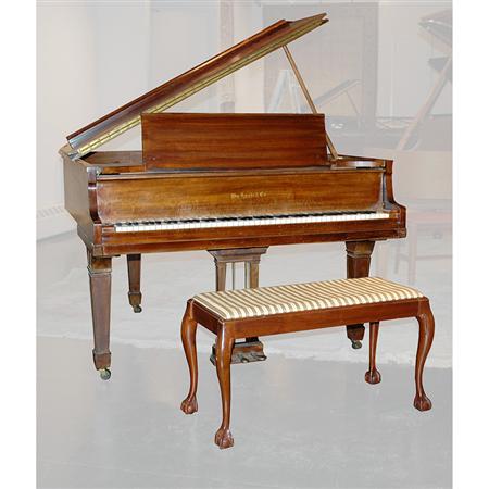 Lot image - William Knabe & Co. Mahogany Baby Grand Piano
