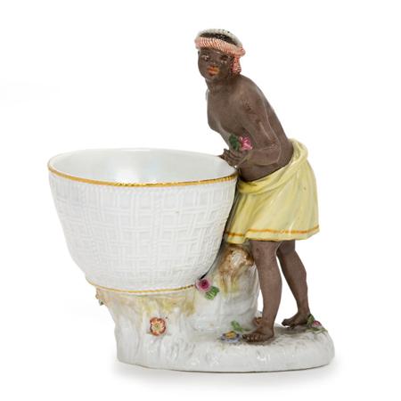 Lot image - Meissen Porcelain Sweetmeat Dish