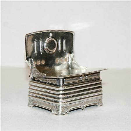 Lot image - Austrian Silver Master Salt