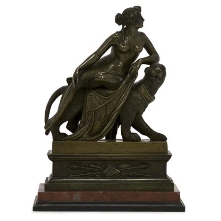 Lot image - Bronze Inkwell