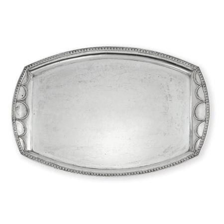 Lot image - Continental Silver Tray