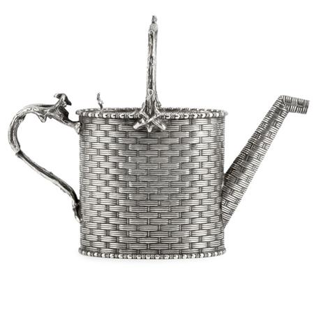Lot image - English Aesthetic Movement Silver Plated Teapot