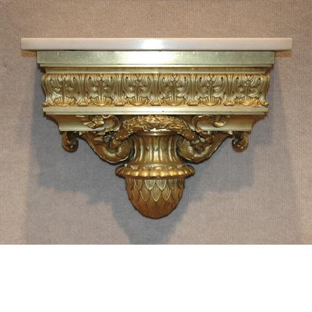 Lot image - Louis XVI Style Gilt-Bronze Bracket