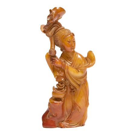 Lot image - Chinese Carnelian Meiren