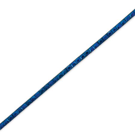 Lot image - Synthetic Sapphire Straightline Bracelet