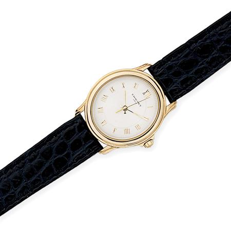 Lot image - Gold Wristwatch, Chaumet