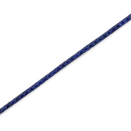 Lot image - Sapphire Straightline Bracelet