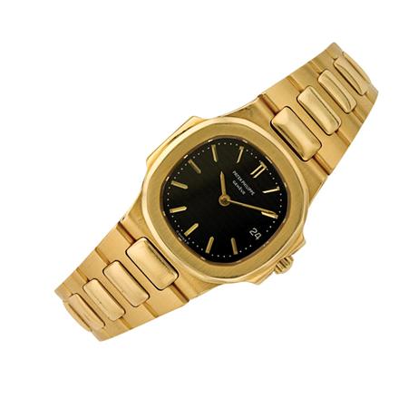 Lot image - Gold Wristwatch, Patek Philippe