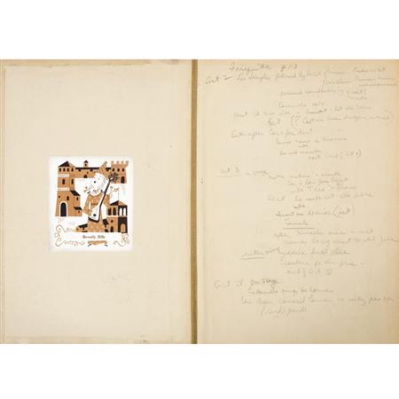 Lot image - [MUSIC]  Collection of approximately forty-five scores for operas etc.