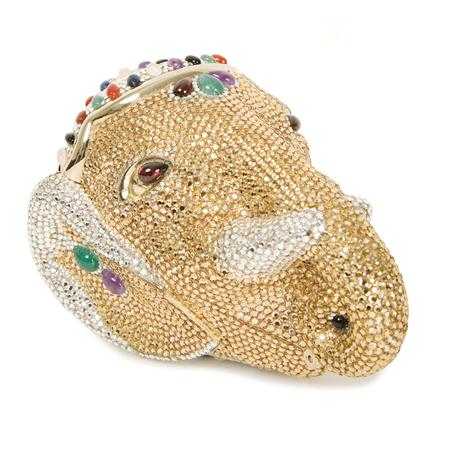 Lot image - Judith Leiber Elephant Deity Minaudiere