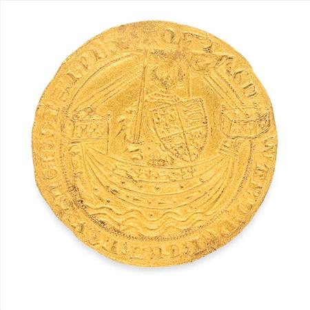 Lot image - Great Britain, 1316-69 Noble, Treaty Period, Fr. 95, S. 1505