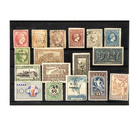 Lot image - Greece: Stamp Collection 1861 to 1969