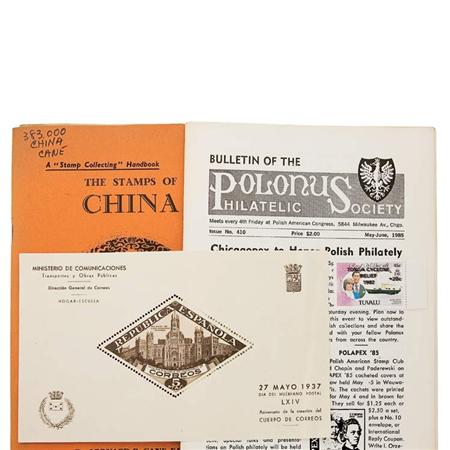 Lot image - Postage Stamp and Literature Balance