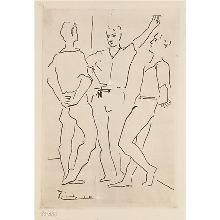 Lot image - After Pablo Picasso GRACE ET MOUVEMENT Complete set of fourteen etchings