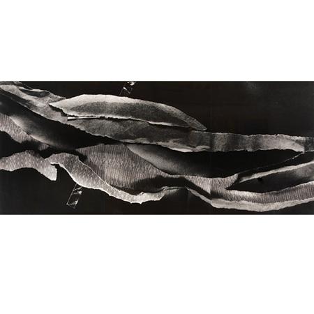 Lot image - CHIARENZA, CARL (b. 1935)  [Large horizontal abstraction]