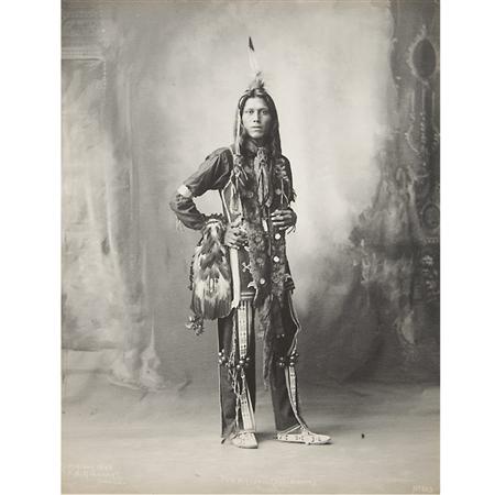 Lot image - RINEHART, FRANK A. (1861-1928)  Group of seven vintage toned platinum prints