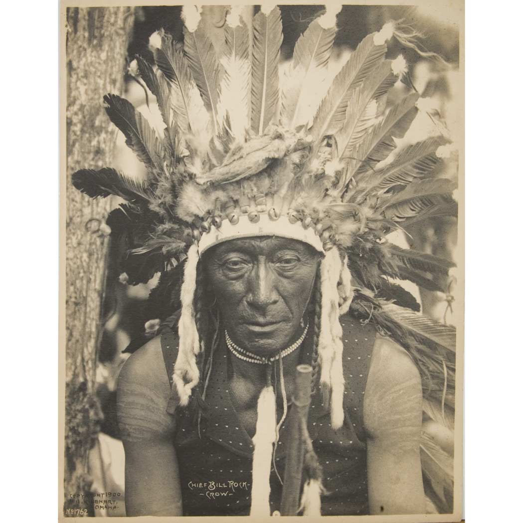 Lot image - RINEHART, FRANK A. (1861-1928)  Chief Bill Rock-Crow